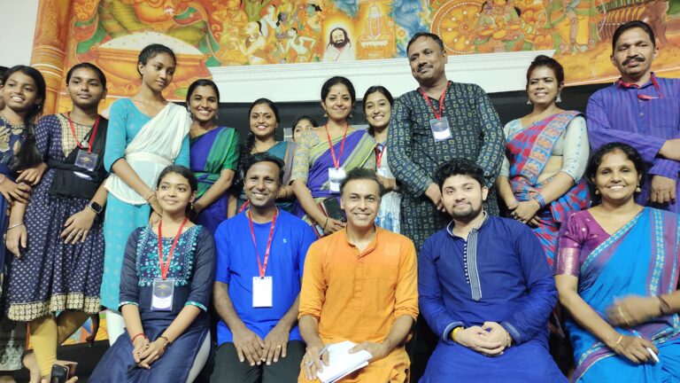 Dr. Satyajit Debnath with Dancers