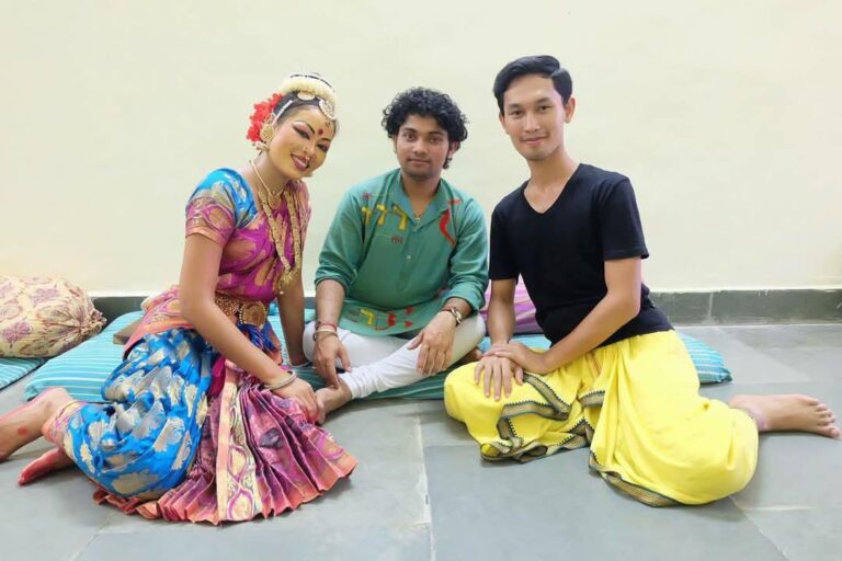 Dr. Satyajit Debnath with Dancers