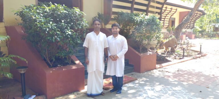 Dr. Satyajit Debnath with Shri Hari Padman Kalakshetra