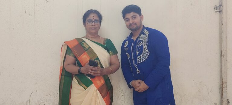 Dr. Satyajit Debnath with Dr. Sheela Unnikrishnan