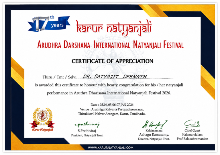 Recognisation-of-Dr. Satyajit-debnath- Indianbharatnatyam Dancer (3)