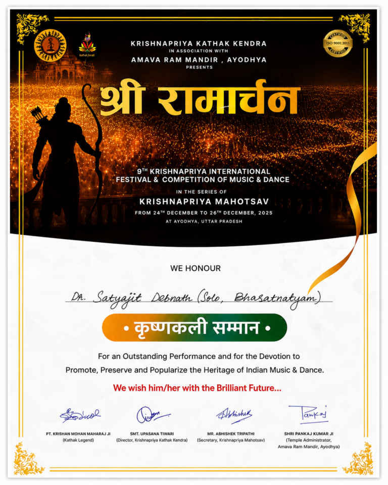Recognisation-of-Dr. Satyajit-debnath- Indianbharatnatyam Dancer (5)