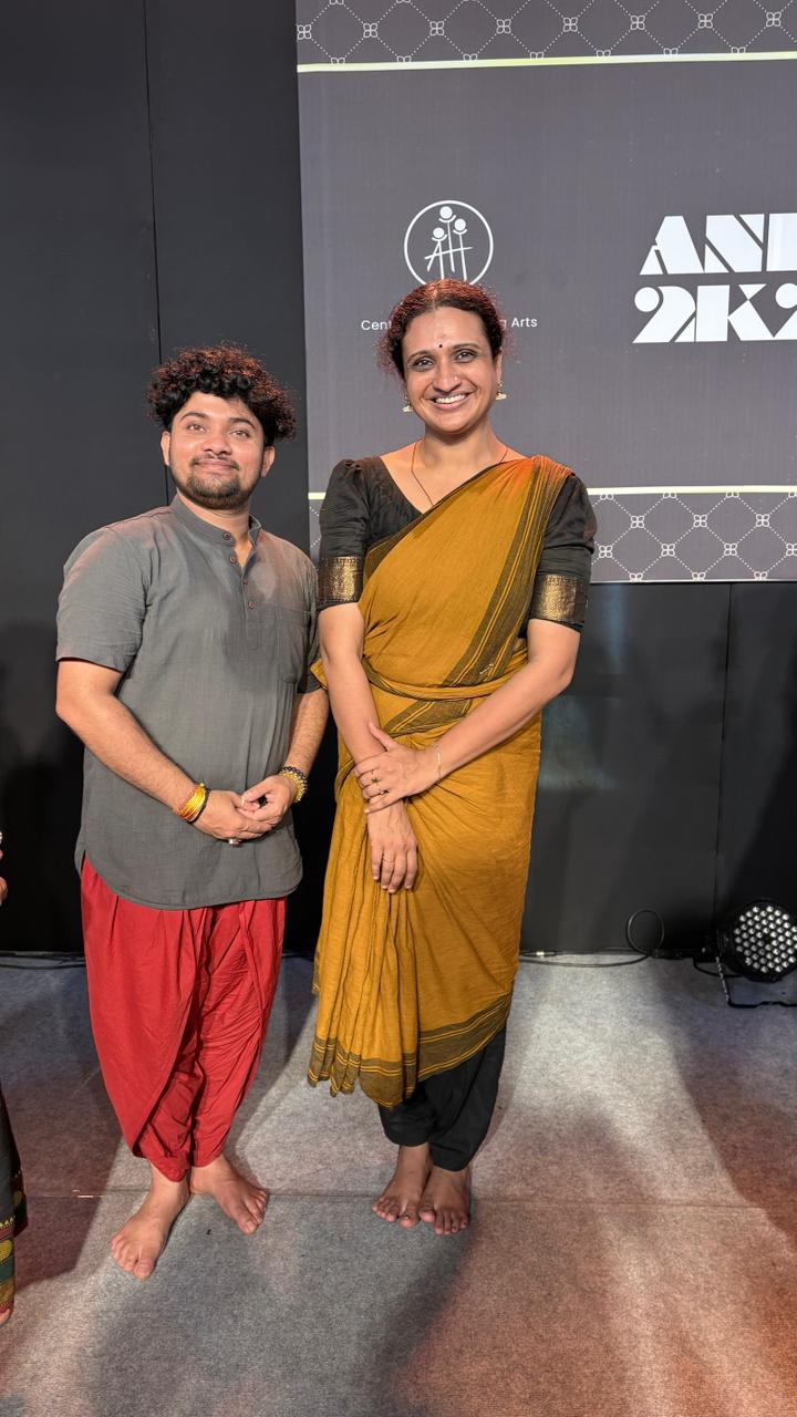 Dr. Satyajit Debnath with Guru Manju V Nair